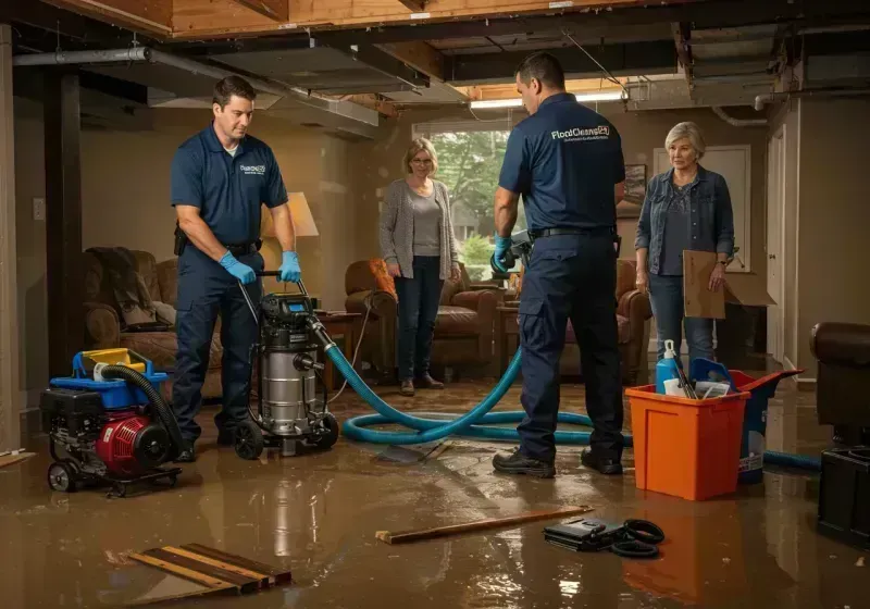 Basement Water Extraction and Removal Techniques process in Worthington, IN