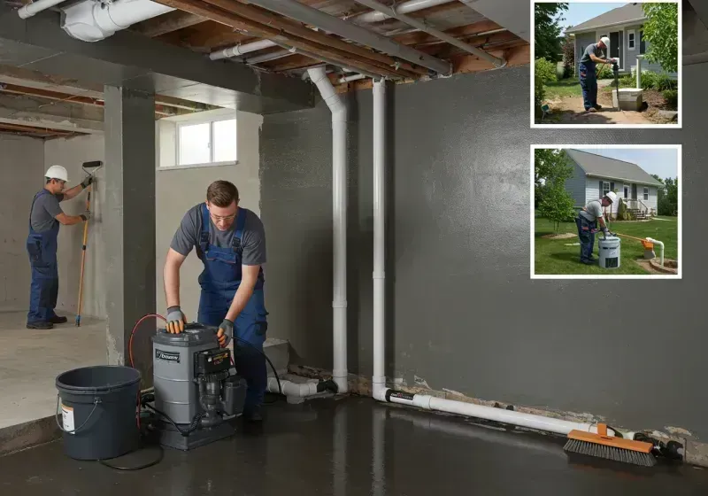 Basement Waterproofing and Flood Prevention process in Worthington, IN